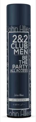 JOHN ALLEN Assorted 2&2 Club Men Air Freshner 300ml Spray 2&2 CLUB MEN