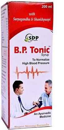 SDP B. P. Tonic (200 ml)+Sukh B P Vati Tablets (60 tabs)