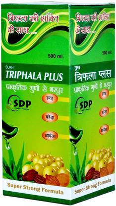 SDP Triphala Plus Ras for Dandruff, Eye Sights Problems , Weakness, Hair Fall