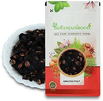 IndianJadiBooti Pure Amaltas Cassia Fistula Pulp, 100 Grams Pack