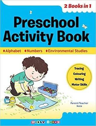 Preschool Activity Book (2 Books in 1)