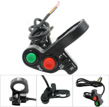SRPHERE Universal Horn Turn Signal Headlight Switch 7/8" Compatible with Motorcycle 1 Car Dash Switch Panel