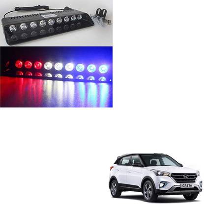 SEMAPHORE Car Police Emergency Light With 6 Flashing Modes For Hyundai Creta Car Fancy Lights