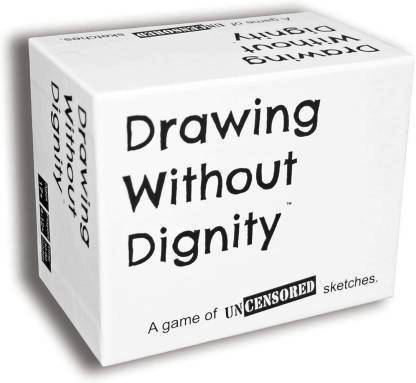ABITNESS Drawing Without Dignity Card Game for Adults Party (Multiclour)