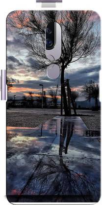 GRAFIQE Back Cover for OPPO F11 Pro ART, TREE, WALLPAPER, GROUND, 3D