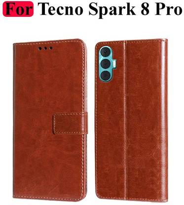 Turncoat Flip Cover for Tecno Spark 8 Pro