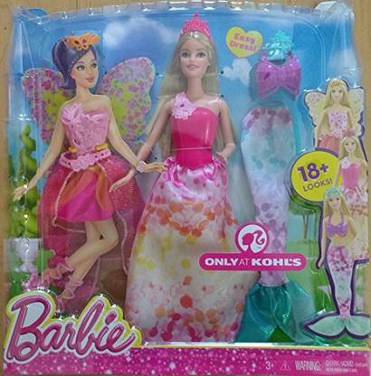 BARBIE CNC14 Mix and Match Fairy Princess Mermaid Exclusive Fashion Doll,