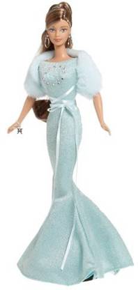 BARBIE Zodiac Barbie: Pisces Febuary 19- March 20