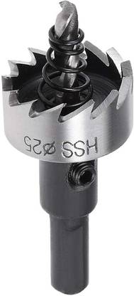 uptodatetools 25mm HSS Drill Bit Hole Saw Cutter,HSS Hole Saw Kit, Hole Saw