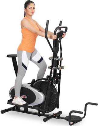 JSB HF150 Orbitrac Exercise Cycle Elliptical Cross Trainer Fitness Bike Home Gym Upright Stationary Exercise Bike