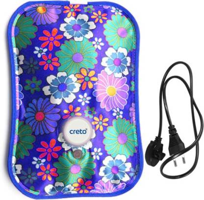 CRETO Gel electric warm bag for body pain relief,Warm water bag for all age group electric 1 L Hot Water Bag