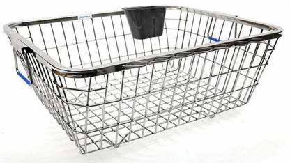 Plantex Dish Drainer Kitchen Rack Steel High Grade Stainless Steel Dish Drainer for Kitchen/Dish Drying Rack/Plate Stand(Size:64 x 47 x 20 cm)