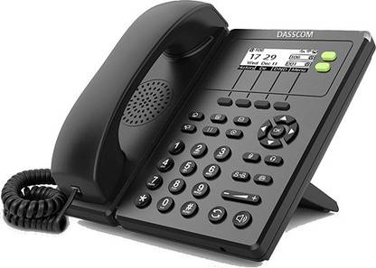 Dasscom Business HD IP Phone DXP2 Corded Landline Phone