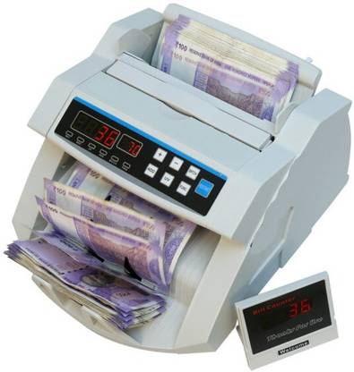 Security Store Money Counting Machine For Banks , Jewelry shop etc. Note Counting Machine
