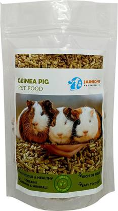 Jainsons Pet Products Guinea Pig Food 400g- All Natural Guinea Pig Pellets Food 0.4 kg Dry Young, Adult Guinea Pig Food