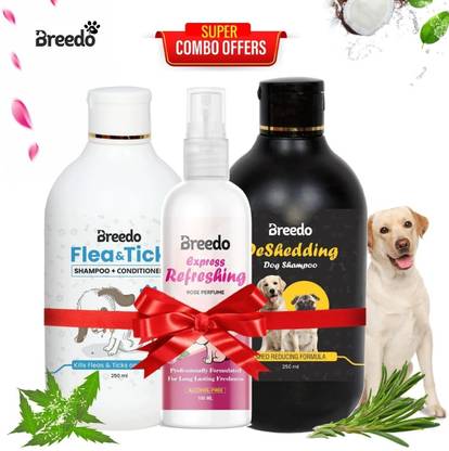 Breedo Allergy Relief, Conditioning, Anti-fungal, Anti-microbial, Anti-itching, Anti-dandruff Natural Dog Shampoo