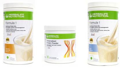 HERBALIFE Formula 1 Shake Banana & Kulfi Flavor With Protein Powder 200 Gram Protein Shake