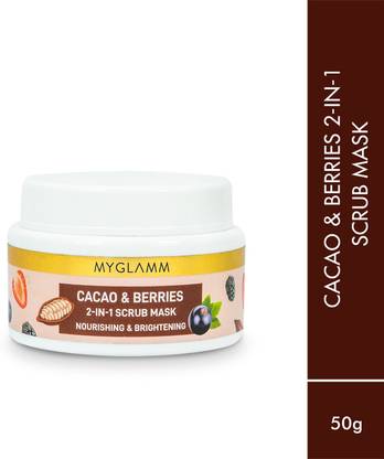 MyGlamm Cacao & Berries 2-In-1 Scrub Mask Scrub