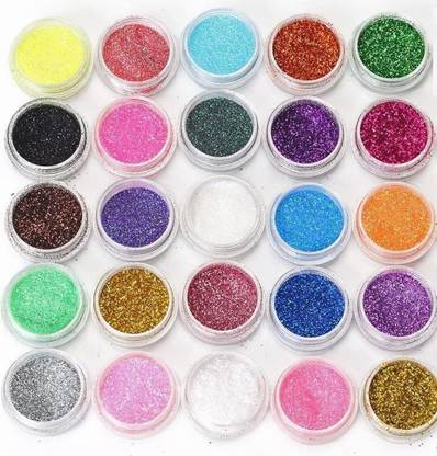 Herrlich Shimmer Glitter & Dotting Tools for Nail Art Hair Craft and Slime