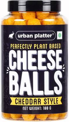अर्बन प्लैटर चीज़ बॉल्स, (शेड्डर फ्लेवर, प्लांट-बेस्ड वेगन स्नैक)