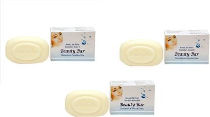 beauty Bar Soap with Aloevera, Milk Protein ,Shea Butter & Almond Oil
