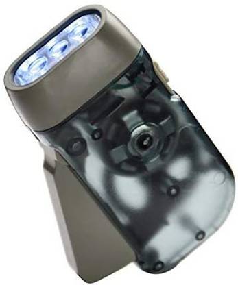 play run ™Grey Hand Pressing LED Light Torch