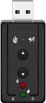 rajcom 7.1 Channel USB Sound Card 7.1 Channel USB Sound Card Sound Card