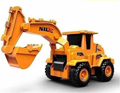 SR Toys 2 in 1 Friction Power Bulldozer Truck Changeable Robot Toy - Multicolor
