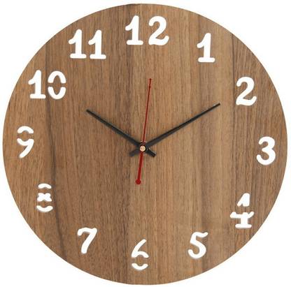 Jivima Analog 28 cm X 28 cm Wall Clock