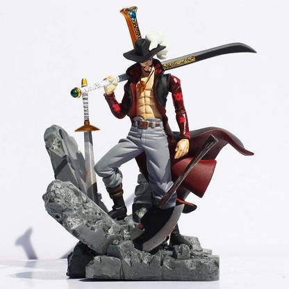 jasicnytum One Piece Hawkeye Mihawk Action Figure