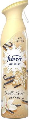 Febreze Vanilla Cookies Spray Air Freshener Spray Vanilla Cookie, 300 ML