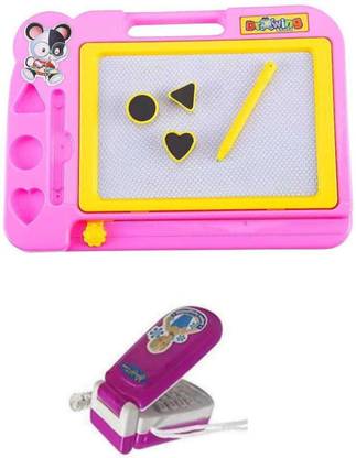 imtion 2 IN 1 ( Magic Slate for Kids + 1 Pcs Musical mobile Phone )