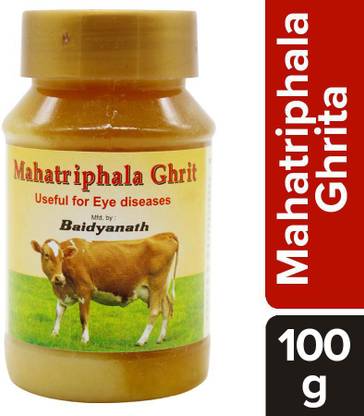 Baidyanath Mahatriphala Ghrit 100g | Useful for Eye diseases