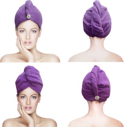 SOFTSPUN Microfiber 340 GSM Hair Towel