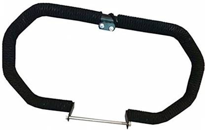 WHEETOYKART Front 8 Bend Tied Black Rope Leg Crash Guard For Royal Enfield Meteor 350