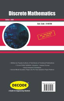 Decode Discrete Mathematics for GTU (IV- CSE/IT -3140708)
