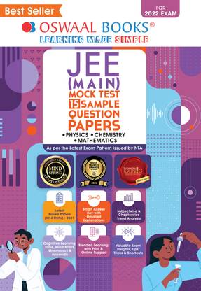 Oswaal Jee Main Mock Test 15 Sample Question Papers