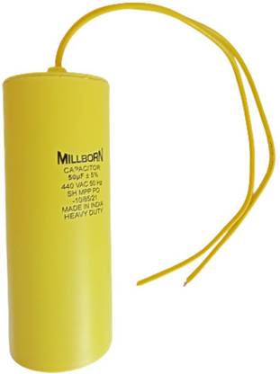 MILLBORN 50 MFD Electrolytic Capacitor
