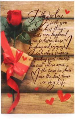 ARCHIES Falling in love with you.. Greeting Card