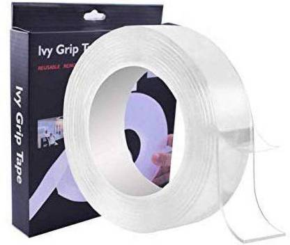 Fulkiza Double Side Tap Heavy Duty, Strong Adhesive Clear Tape Strips for Multi Use 3 m Double-sided Tape