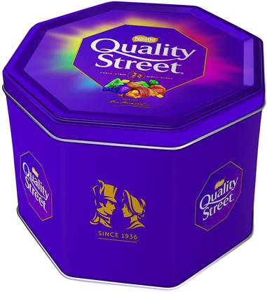 NESTLE Quality Street chocolates Tin Imported ( UK ) 2.9kgs Fudges