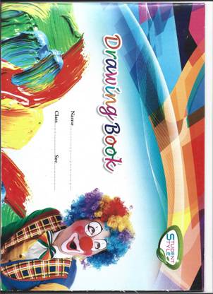 Student Style DRAWING boOKS Book-size Notebook BLANK 40 Pages