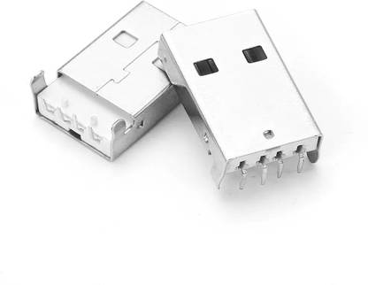 Prime Intact USB Type A 4-Pin Male Connector Socket Electronic Components Electronic Hobby Kit