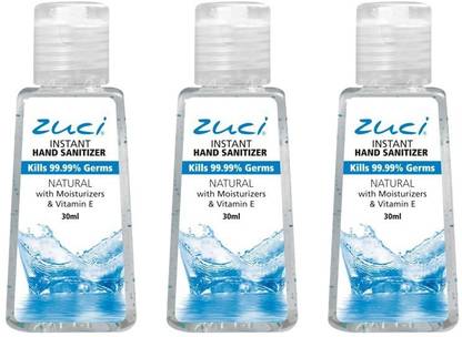 Zuci Natural  30ml Hand Sanitizer Bottle