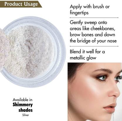 SEUNG 100 % Just Shimmer Powder Loose Face Shiner  Highlighter