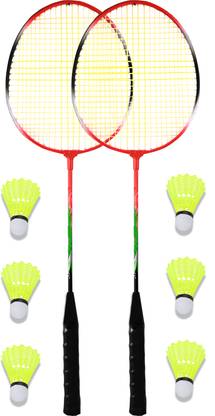 FREEBOOTER Badminton Racket And Shuttle cocks Badminton Kit