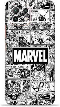 WeCre8 Skin's Xiaomi 11 Lite Ne 5g, Marvel Comic B&W Mobile Skin