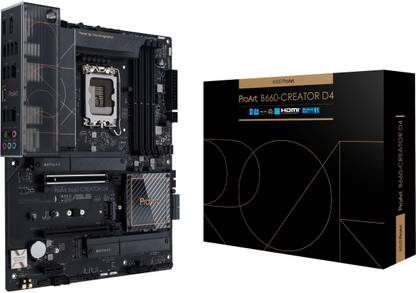 ASUS PROART B660-CREATOR D4 LGA 1700Socket ATX Intel B660 Chipset DDR4 Motherboard for Desktop