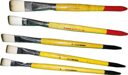 onneyretails FLAT HEAD PAINTING BRUSH (8,10,12,14,20 mm)