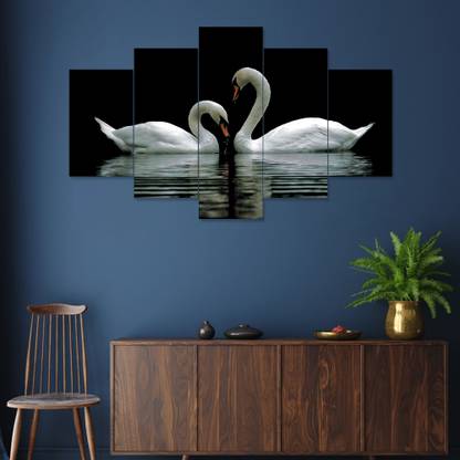 YESTIC 3D WALL PAINTING FOR LIVING ROOM UV COATED WALL DÉCOR/BEDROOM DÉCOR (17"*30") Digital Reprint 17 inch x 30 inch Painting